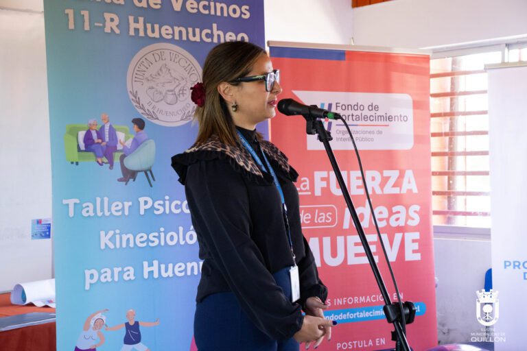 Vecinos de Huenucheo recibieron capacitación psicológica y kinesiológica