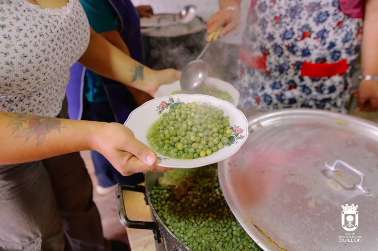 Más de mil platos se vendieron en Chancal durante en la Fiesta del Arvejado de Campo