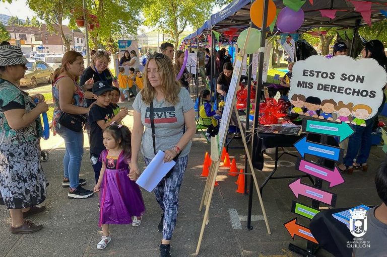 con variadas actividades se celebró en Quillón EL DÍA MUNDIAL DE LA INFANCIA