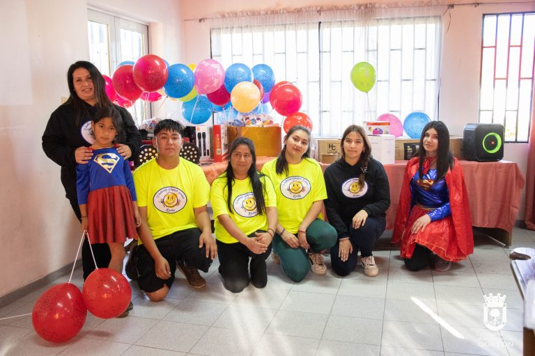 Voluntariado continuará “Dibujando Sonrisas” gracias al Fondo Comunal de Infancia