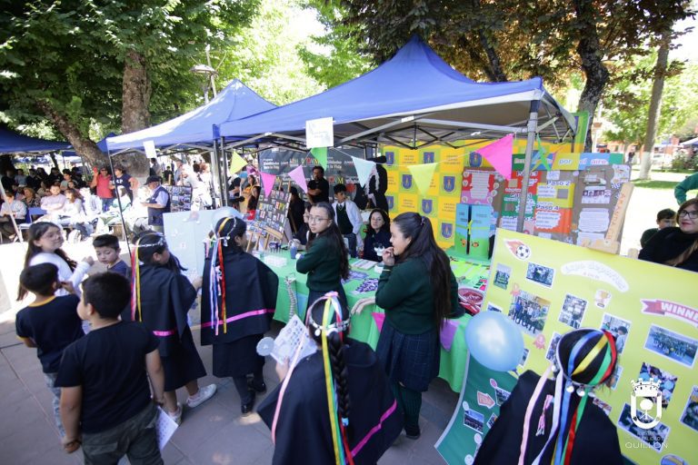 Estudiantes de Quillón sacaron a relucir todo su talento en la Expo Daem 2024