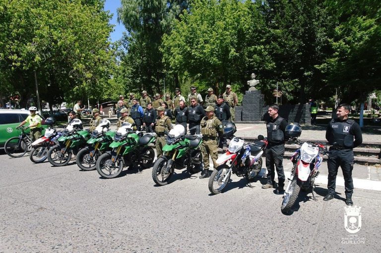 Personal de Seguridad Pública apoyó operativo “Ronda Impacto” de Carabineros de Quillón
