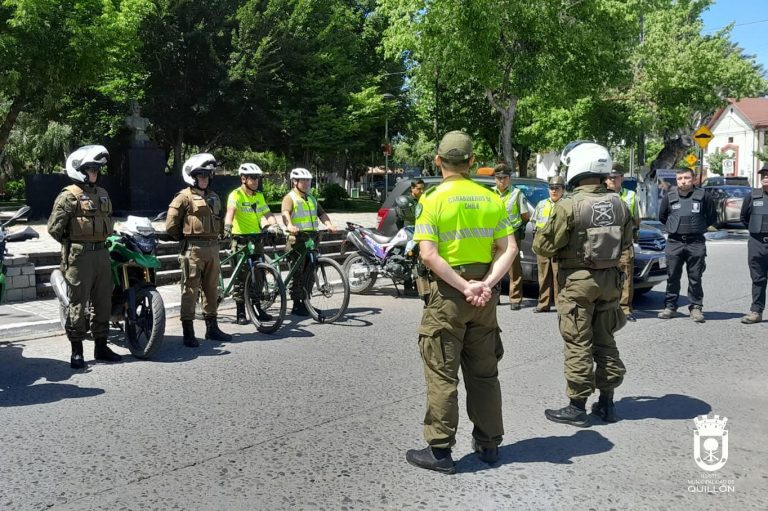 Carabineros de Quillón lanzó “Plan Navidad Segura” que aumentará la dotación policial en la comuna