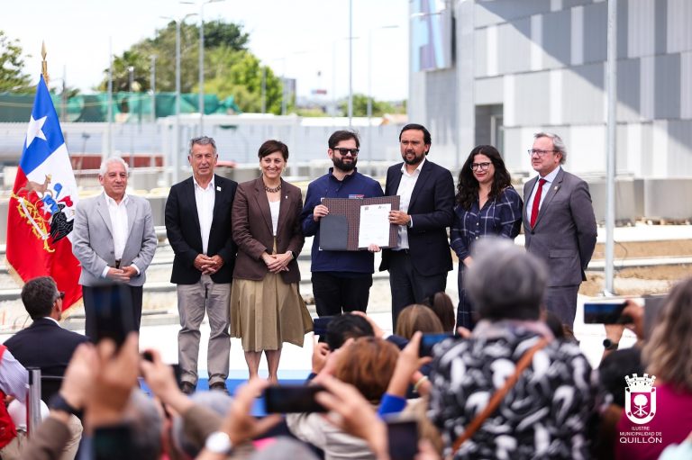 El alcalde Felipe Catalán participó de la firma de convenio de programación, entre el Ministerio de Salud y el Gobierno Regional de Ñuble