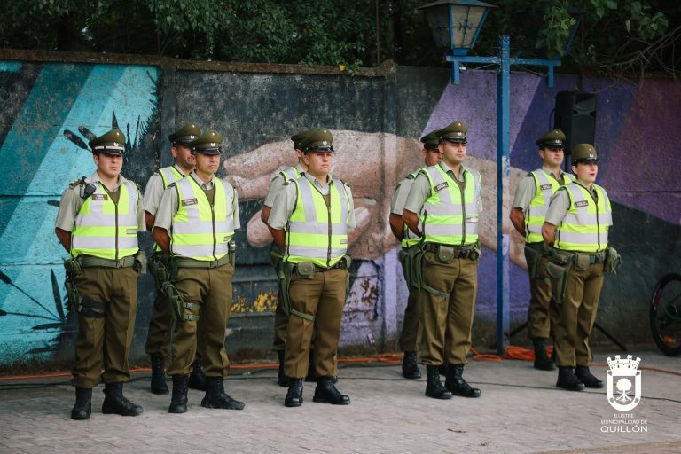 Con un importante refuerzo de dotación y medios logísticos, Carabineros de Ñuble dio inicio al plan preventivo “Verano Seguro” en Quillón