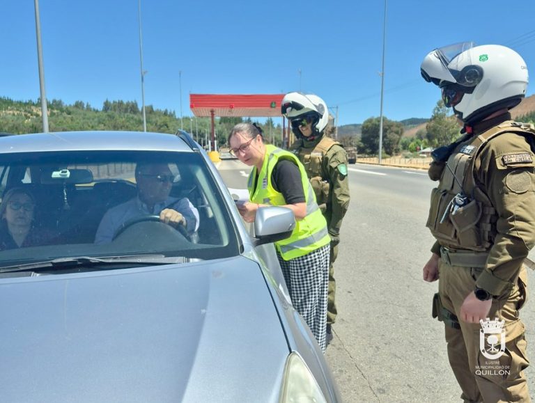 Senda Previene de la Municipalidad de Quillón, Carabineros de Chile y el alcalde Felipe Catalán, llevaron a cabo un recorrido por distintos puntos del comercio local, especialmente en expendios de bebidas alcohólicas.