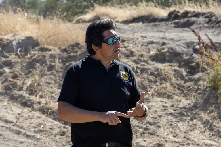 Alcalde de Quillón y organización Enducross evaluaron avances de pista de moto Enduro