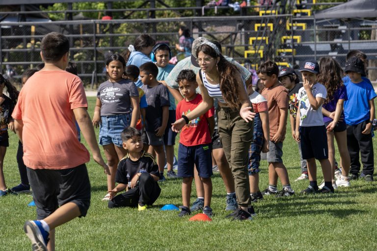 Encuentro Interescuelas reunió a 55 niños y niñas en una jornada deportiva y recreativa