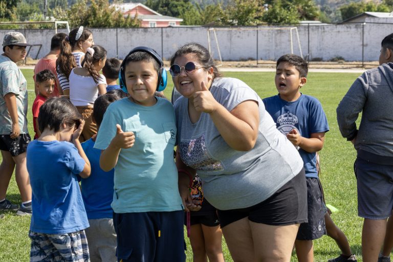 Encuentro Interescuelas reunió a 55 niños y niñas en una jornada deportiva y recreativa