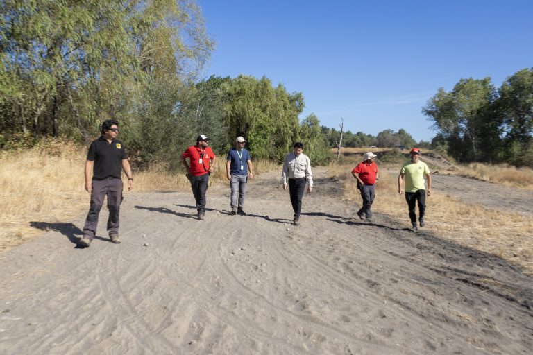 Alcalde de Quillón y organización Enducross evaluaron avances de pista de moto Enduro