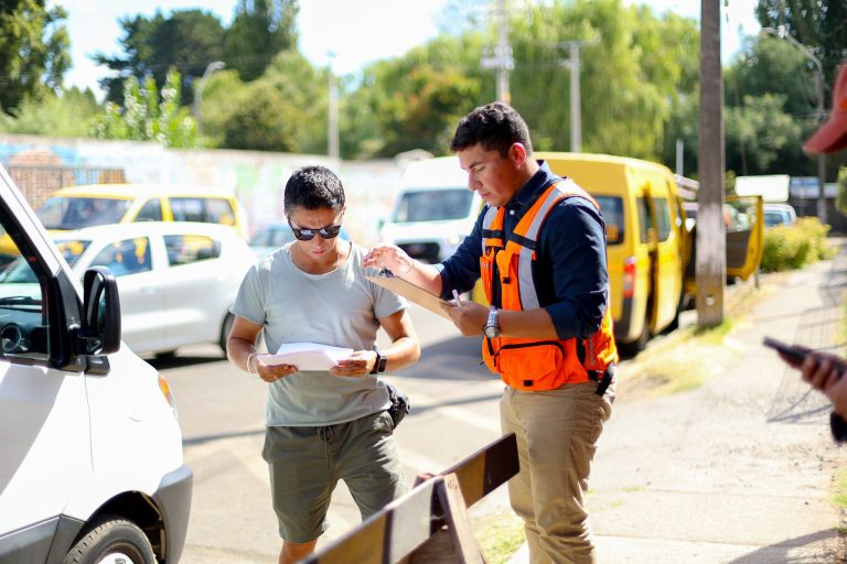 Fiscalizan vehículos de transporte escolar en Quillón