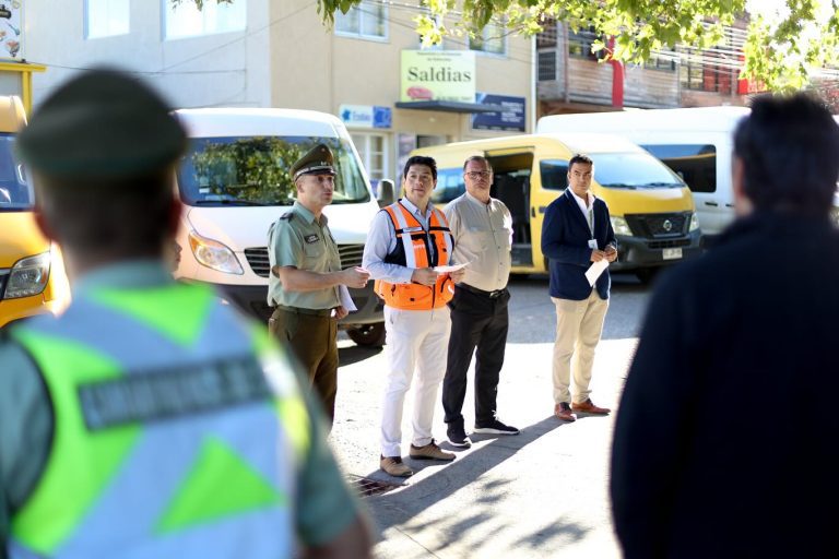 Campaña “Transporte Escolar Seguro” se desarrolló en Quillón