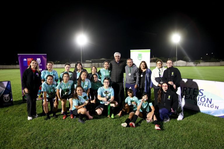 Fusión se corona campeón de la Copa 8M en Quillón, torneo organizado por la Oficina Municipal de la Mujer y Equidad de Género junto a la Oficina de Deportes y Recreación