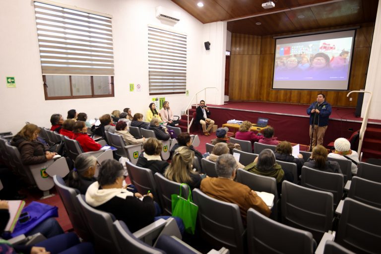 En Quillón: dirigentes de agrupaciones de adultos mayores se capacitaron en elaboración de proyectos SENAMA