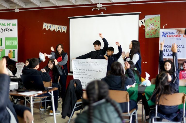 Como Municipalidad de Quillón, seguimos promoviendo la participación de niños, niñas y adolescentes en temas que les importan