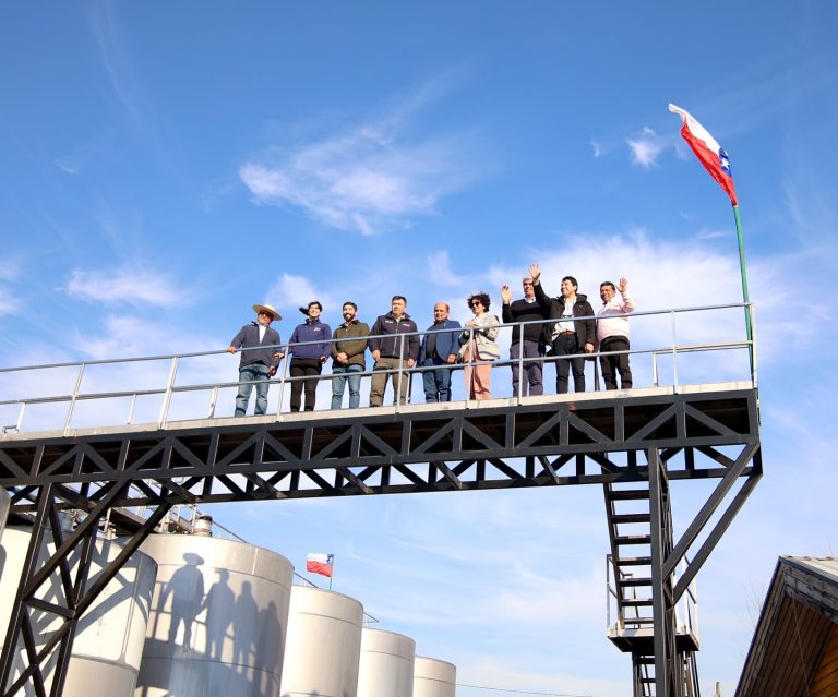 Cooperativa Agrícola y Vitivinícola Cerro Negro, COOVICEN, cerró su temporada de vendimias con firma de una Alianza Productiva entre INDAP Ñuble y la cooperativa
