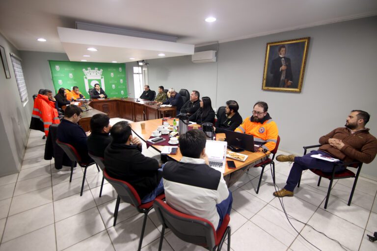 Hoy nos reunimos con el Comité de Gestión del Riesgo de Desastres, con todas las entidades que actúan frente a una emergencia.