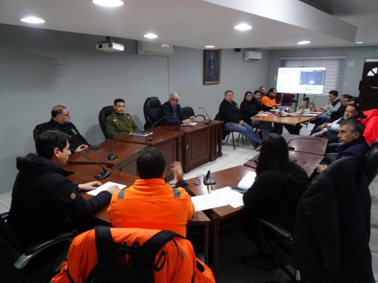 Hoy nos reunimos con el Comité de Gestión del Riesgo de Desastres, con todas las entidades que actúan frente a una emergencia.