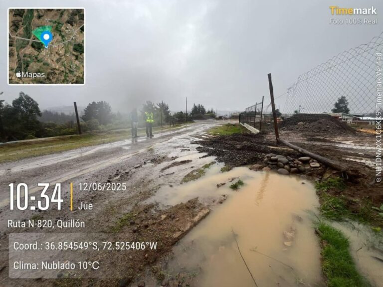En el marco del frente de mal tiempo que enfrentamos hoy, todos nuestros equipos municipales han estado desplegados en terreno a lo largo y ancho de la comuna