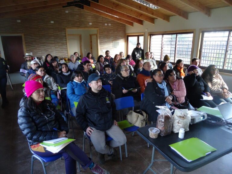 Hoy acompañamos a más de 50 agricultores de nuestra comuna en una capacitación sobre producción de champiñones tipo ostra
