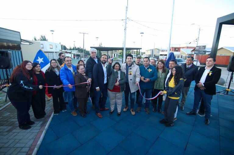 Hoy inauguramos dos nuevos espacios públicos en nuestra comuna