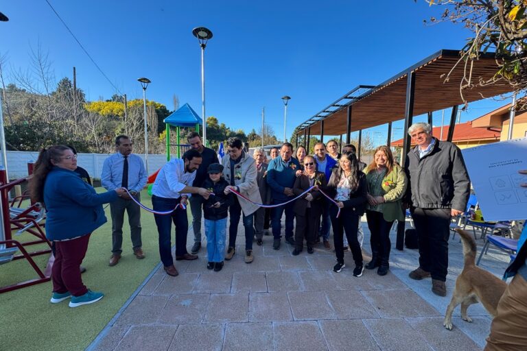 Hoy inauguramos dos nuevos espacios públicos en nuestra comuna