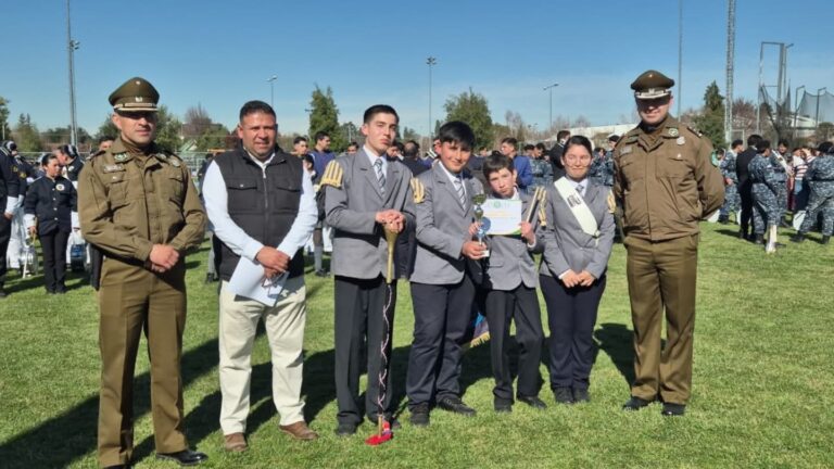 Escuela El Casino de Quillón se corona campeona regional en Bandas de Guerra