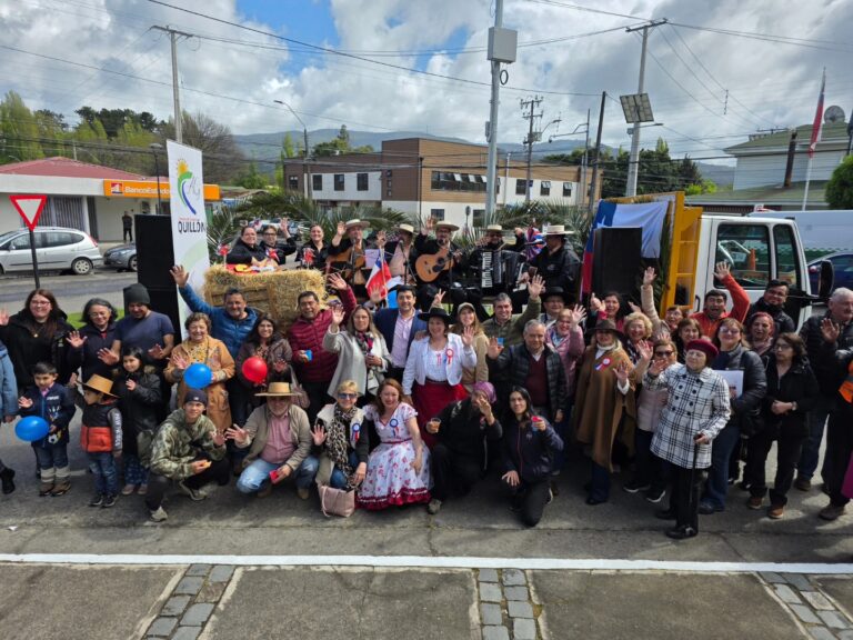 Cámara de comercio de quillón retomó su tradicional ramada móvil para cerrar el mes de la patria