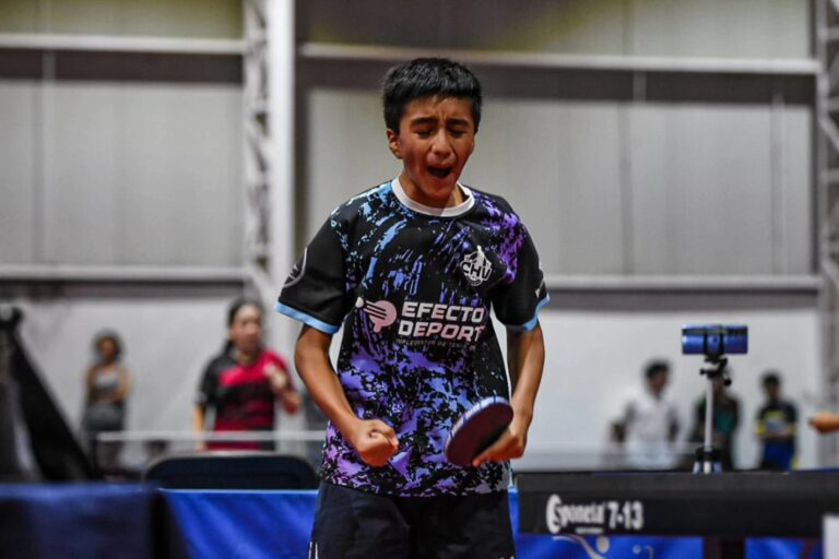 EMILIO PEDREROS DESTACA EN TORNEO NACIONAL Y ES NOMINADO AL PROGRAMA DE ENTRENAMIENTO DE TENIS DE MESA NACIONAL