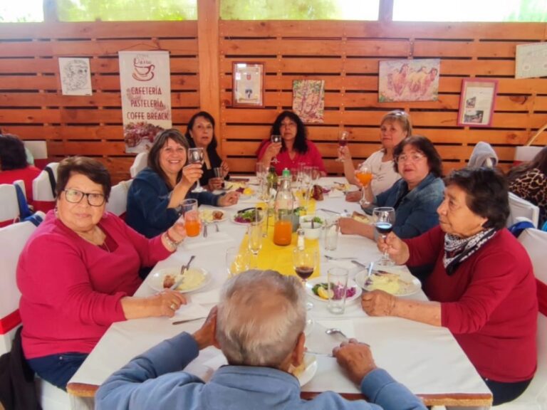 Personas mayores de Quillón disfrutan experiencia de turismo social en san Fabián de Alico