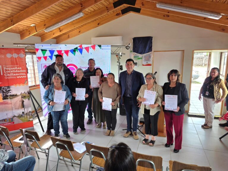 PROGRAMA “PEQUEÑAS LOCALIDADES” CELEBRA SU PRIMER AÑO DE DESARROLLO EN CHILLANCITO