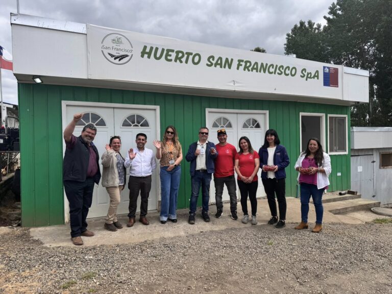 Visitamos a las Empresas Asociativas Campesinas Raíces del Sol y Huerto San Francisco, en la comuna de #Quillón.