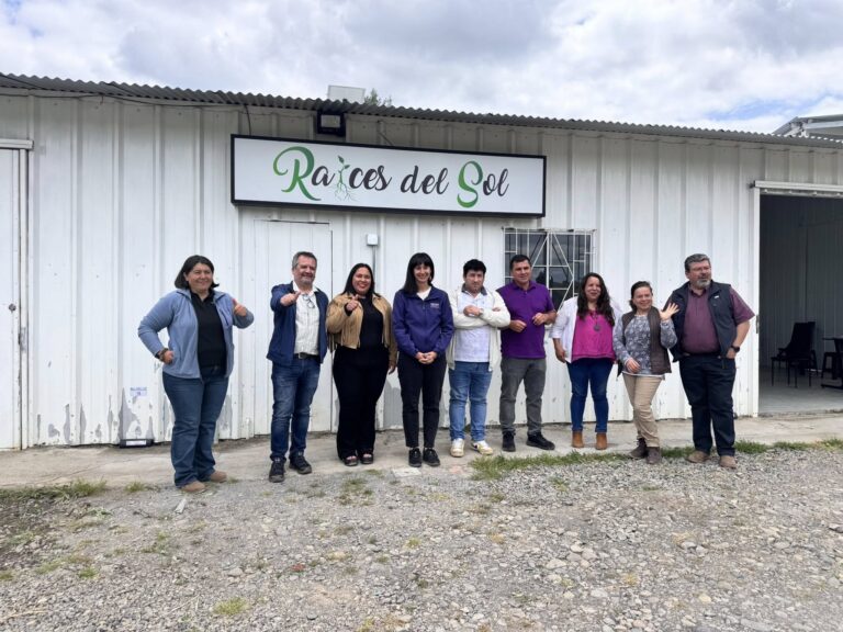 Visitamos a las Empresas Asociativas Campesinas Raíces del Sol y Huerto San Francisco, en la comuna de #Quillón.