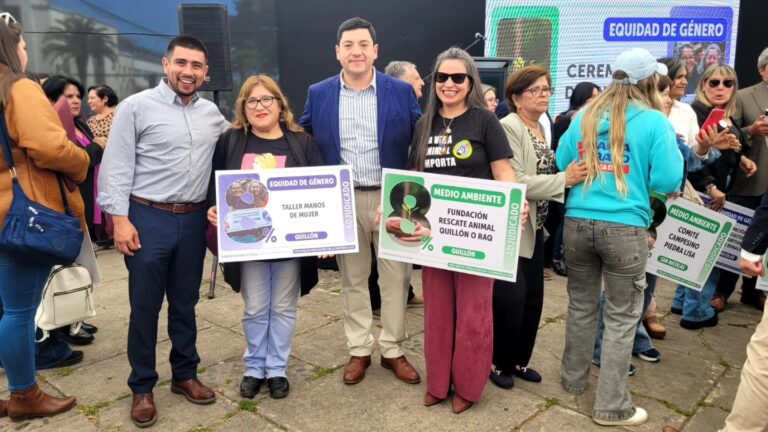 QUILLÓN RECIBE MÁS DE $125 MILLONES EN FONDOS REGIONALES PARA SUS ORGANIZACIONES