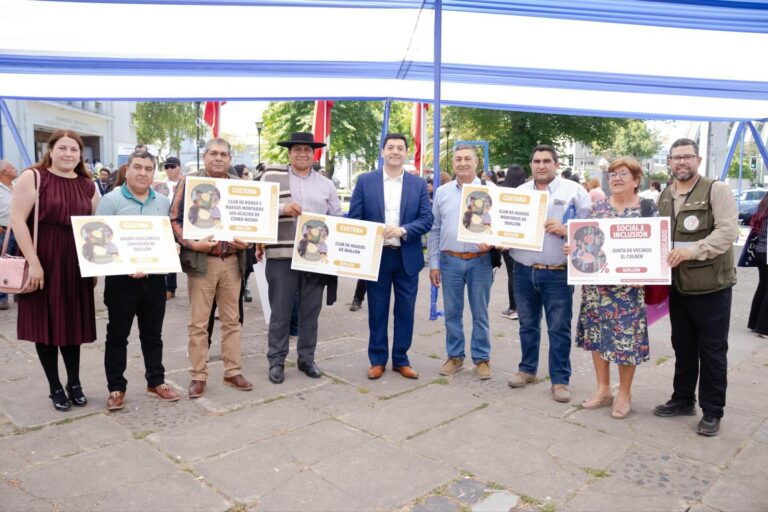 Organizaciones de Quillón reciben importante apoyo a través del 8% del gobierno regional
