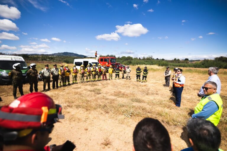 OPERATIVO DE PREVENCIÓN ANTE TEMPORADA DE INCENDIOS FORESTALES EN QUILLÓN
