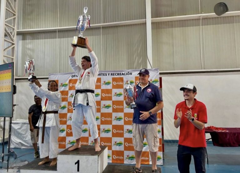 Quillón vivió una intensa jornada deportiva con el Segundo Torneo Nacional del Club Jiyukan Taiyo no Tani