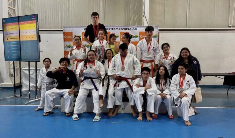 Quillón vivió una intensa jornada deportiva con el Segundo Torneo Nacional del Club Jiyukan Taiyo no Tani
