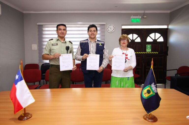 HITO DE SEGURIDAD EN QUILLÓN: FIRMA DEL PLAN ESTRATÉGICO “COMERCIO SEGURO”
