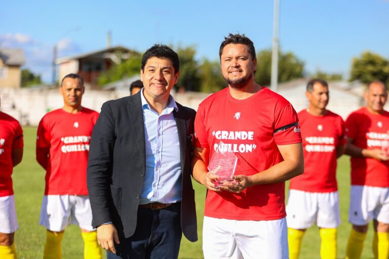 Quillón despidió a Ricardo Viveros con un homenaje a su trayectoria deportiva