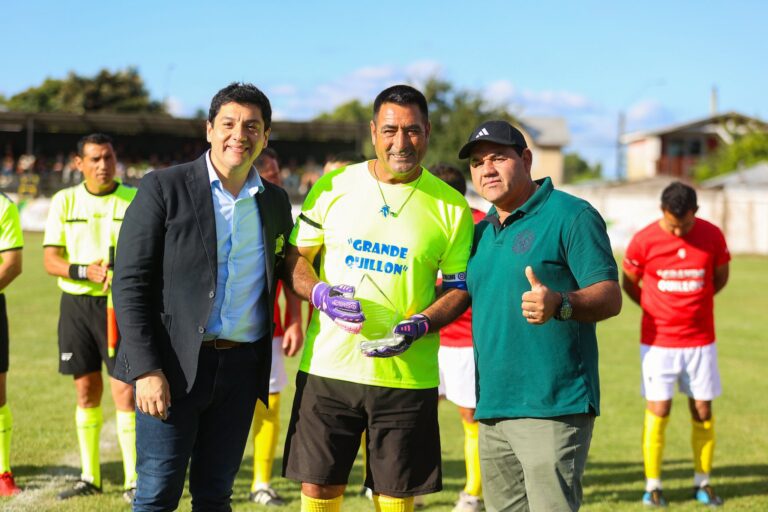 Quillón despidió a Ricardo Viveros con un homenaje a su trayectoria deportiva