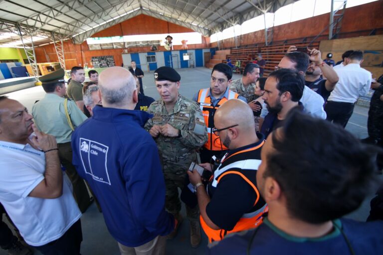 REUNIÓN DE COORDINACIÓN ANTE EMERGENCIA POR INCENDIO EN NUESTRA COMUNA