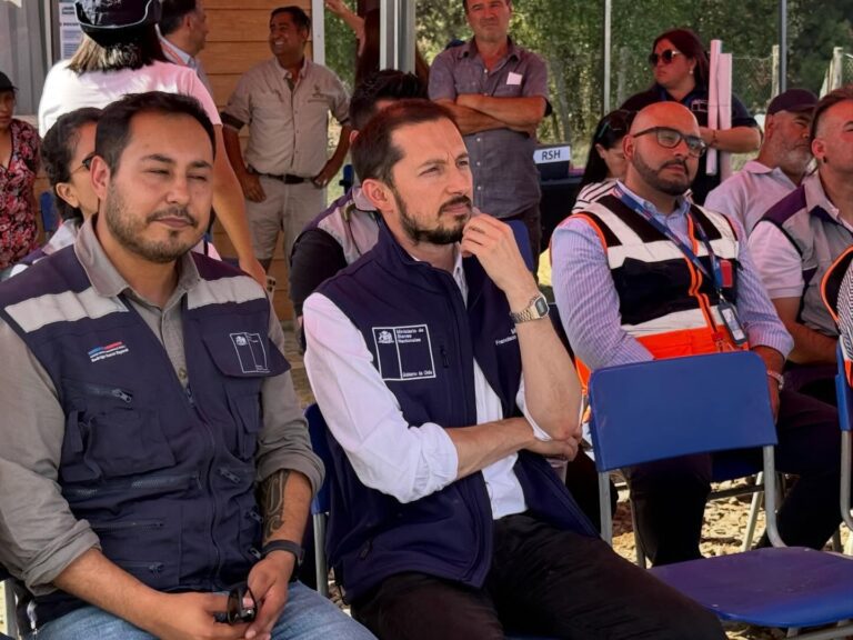 En el sector de Manque Sur, acompañamos el anuncio del Ministro de Bienes Nacionales