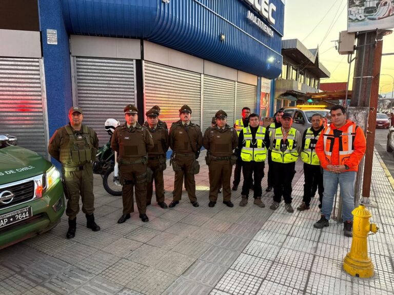 QUILLÓN REFUERZA SEGURIDAD COMUNAL CON DESPLIEGUE OPERATIVO Y DETENCIONES EN PUNTOS ESTRATÉGICOS