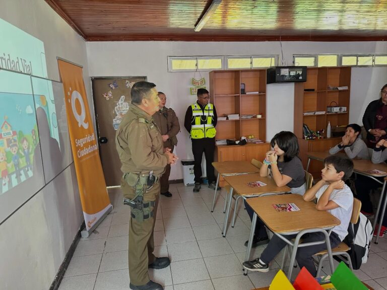 EDUCACIÓN VIAL PARA CUIDAR A NUESTROS NIÑOS EN CHILLANCITO