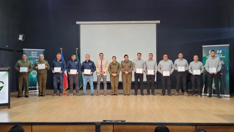 INSPECTORES DE QUILLÓN SON RECONOCIDOS POR CARABINEROS Y SE CAPACITAN EN NUEVAS FACULTADES DE SEGURIDAD MUNICIPAL
