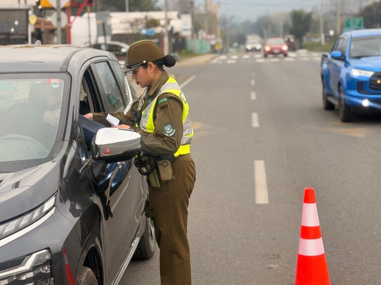PATRULLAS MIXTAS OS-14 REALIZARON FISCALIZACIONES EN EL CENTRO DE QUILLÓN.
