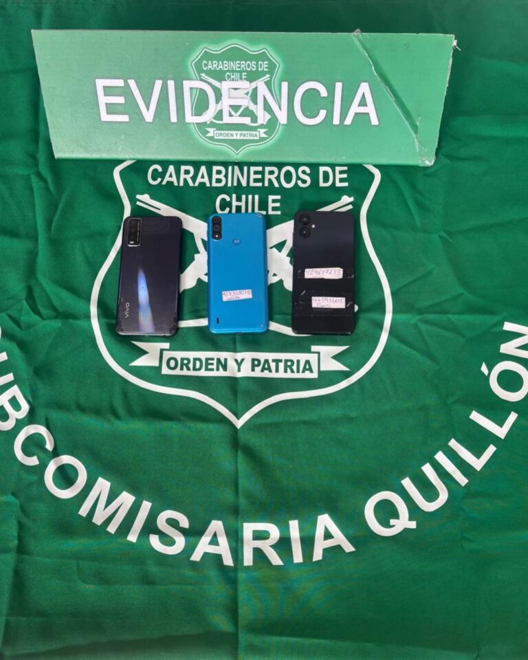 SEGURIDAD PÚBLICA DE QUILLÓN Y CARABINEROS DETIENEN A SUJETO TRAS PERSECUCIÓN