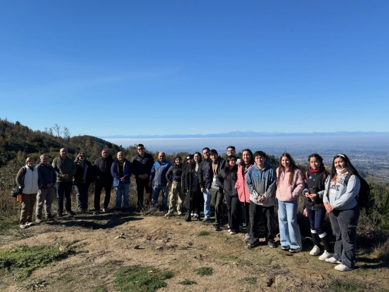 Recorrimos el lugar donde se proyecta el futuro Mirador Cerro Cayumanqui