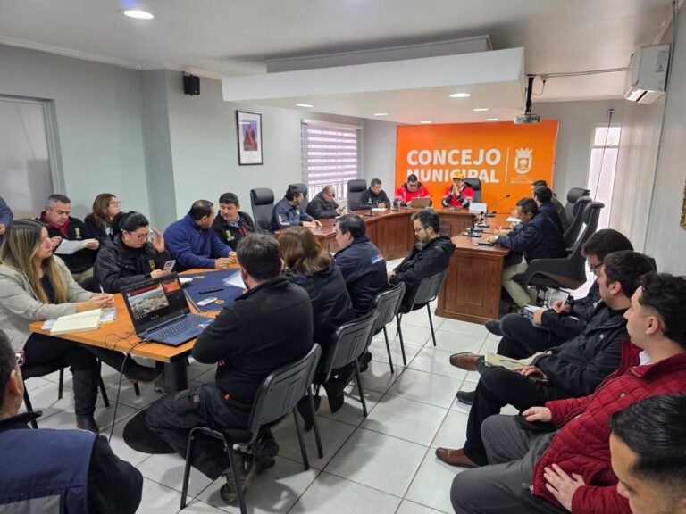 COMITÉ DE EMERGENCIA LOCAL EVALÚA IMPACTO DEL FRENTE CLIMÁTICO